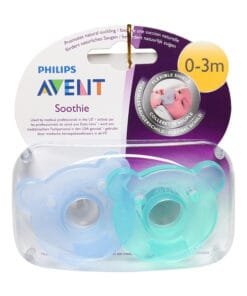Ty ngậm silicone Philips Avent chuẩn y tế (silicone nguyên khối) cho bé từ 0-3 tháng tuổi