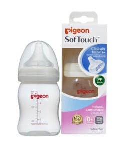 Bình Sữa PP Plus 160ml NV Silicon siêu mềm Plus