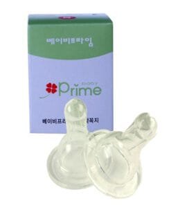 Bộ đôi núm vú Baby Prime - Silicon (Các giai đoạn)