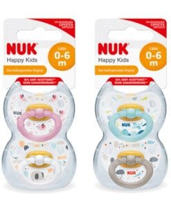 Bộ 2 ti giả Cao Su Happykids 0-6m