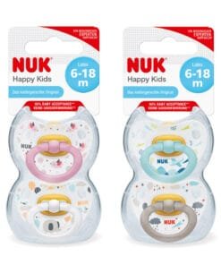 Bộ 2 ti giả Cao Su Happykids 6-18m