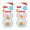 Bộ 2 ti giả NUK Cao su Disney Plus 6-18m