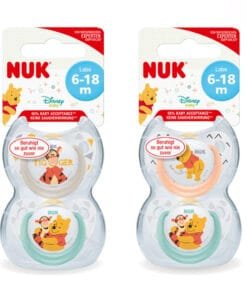 Bộ 2 ti giả NUK Cao su Disney Plus 6-18m
