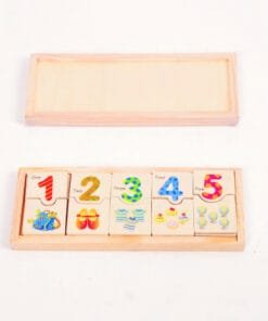 Thẻ học đếm số bằng gỗ thông minh