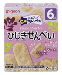 Bánh ăn dặm Pigeon cho bé vị Rong biển