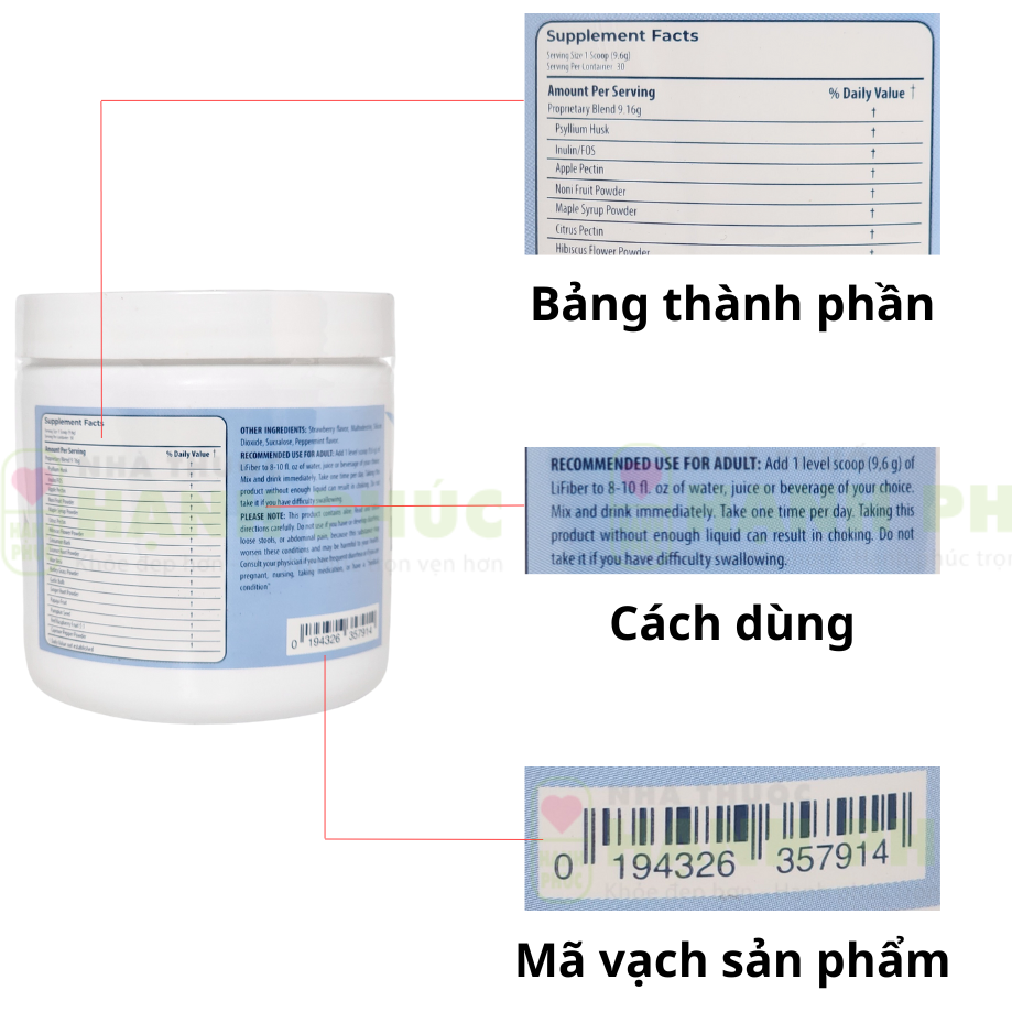 Giá bán và địa chỉ mua chất xơ Lifiber Unicity chính hãng, đáng tin cậy - Hakichi 5 Lifiber Unicity chinh hang mau moi 3 1