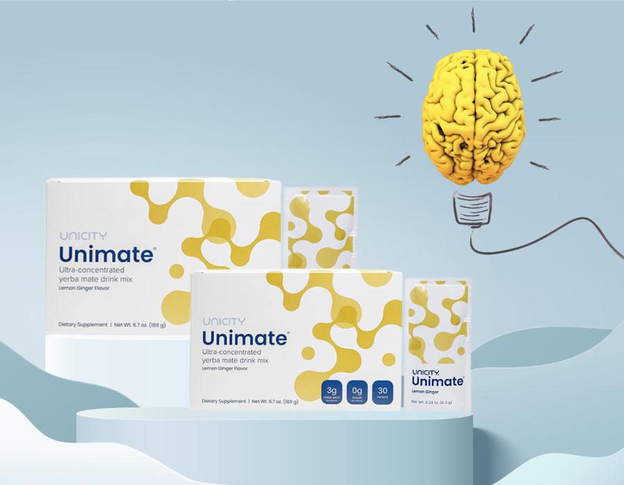 Tác dụng phụ của trà Unimate chanh gừng Unicity là gì? - Hakichi 1 san pham unimate chanh gung