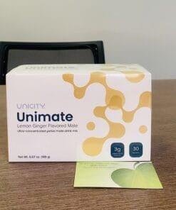 Trà 𝐔𝐍𝐈𝐌𝐀𝐓𝐄 vị chanh gừng Unicity 30 gói 10 11486 unicity unimate lemon ginger2 1