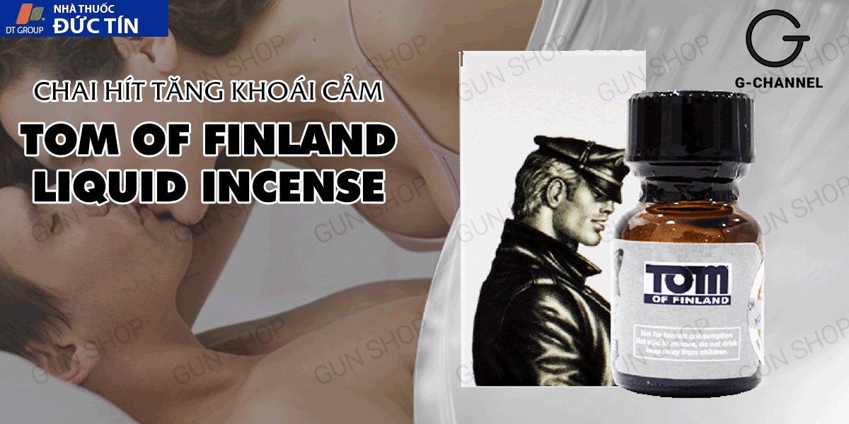Popper Tom of Finland Blue 10ml chính hãng Mỹ USA PWD - Ảnh 2
