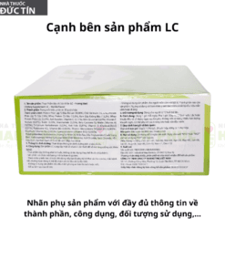 LC Sản Phẩm Thay Thế Bữa Ăn Sáng Cung Cấp Đạm và Tạo Cơ 11 Phan biet LC 3 4