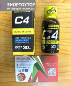 Popper C4 Vàng 30ml Chính Hãng Mỹ - Tăng Khoái Cảm Đỉnh Cao Cho Cả Top&Bot