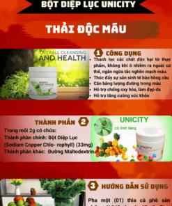Combo 7 Sản Phẩm Thải Độc Toàn Diện Unicity 16 bo thai doc unicity 1