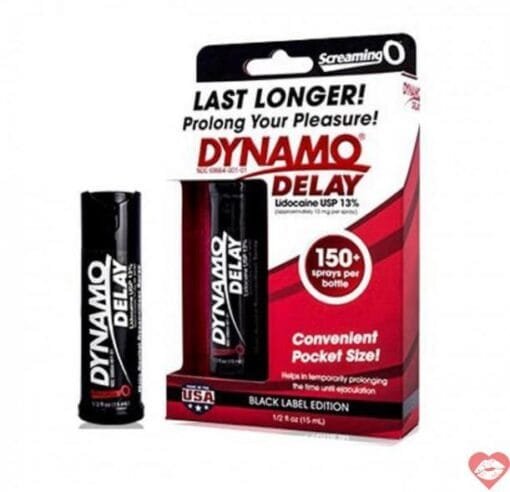 Chai xịt Dynamo Delay Black Label Edition chính hãng Mỹ thuốc kéo dài thời gian