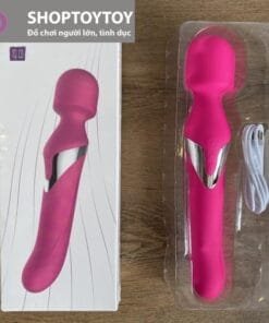 Chày Rung 2 Đầu Đa Chức Năng - Rung_ kết Hợp Xoay masssage Điểm G cao Cấp