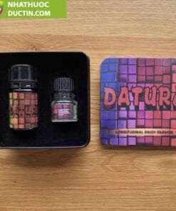 ComBo Chai Hít Popper Datura 60ml Hộp Thiếc Dùng Cho Top & Bot kích Thích Cực Mạnh