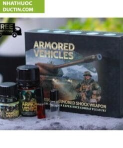 Combo popper Armored Vehicles 60ml mạnh chính hãng cho Top Bot chai 20ml + 40ml