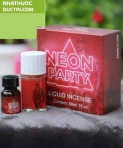 combo popper da quang neon party do 50ml chinh hang my chai 40ml 10ml 1