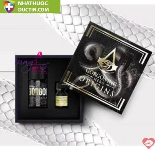 Combo popper Gorgoning Hero Origins 50ml dành cho Top Bot - Chai 40ml + 10ml
