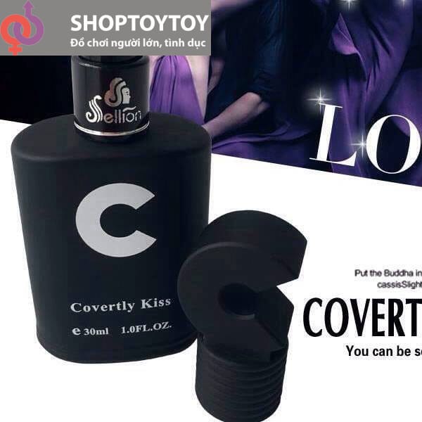 Nước hoa kích dục Nữ C Covertly Kiss cao cấp 4 Nước hoa kích dục Nữ C Covertly Kiss cao cấp - Ảnh 4