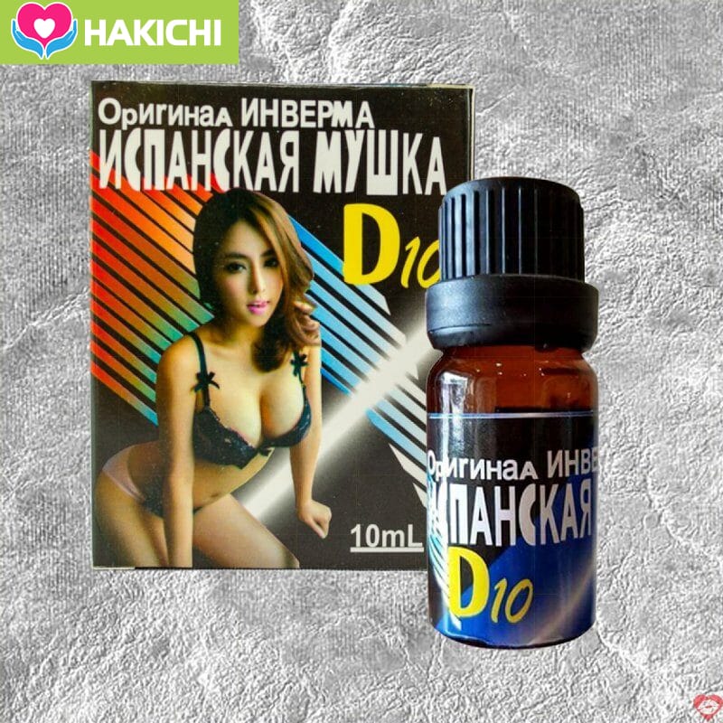 D10 Thuốc Kích Dục Nữ Dạng nước chính hãng Nga 2 d10 thuoc kich duc nu dang nuoc chinh hang nga 1