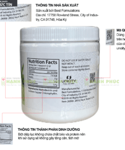Bột diệp lục unicity super chlorophyll 24 diep2 1