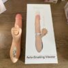 Dương Vật Cầm Tay Rung Thụt Toả Nhiệt Cao Cấp Kết Hợp Lưỡi Liếm Siêu Mềm - Vibrator Evo mars - sextoy cho nữ