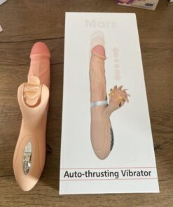 Dương Vật Cầm Tay Rung Thụt Toả Nhiệt Cao Cấp Kết Hợp Lưỡi Liếm Siêu Mềm - Vibrator Evo mars - sextoy cho nữ 6 duong vat cam tay rung thut toa nhiet cao cap ket hop luoi liem sieu mem vibrator evo mars 2