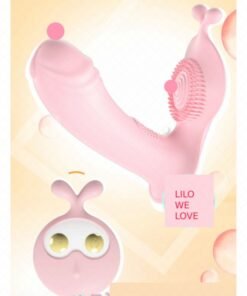 Dương vật giả tai thỏ gắn quần chip rung Lilo We Love 2 đầu massage - Ảnh 4