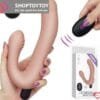 Dương vật giả 2 đầu Lovetoy Ijoy Strapless 10 chế độ rung sạc điện