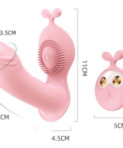 Dương vật giả tai thỏ gắn quần chip rung Lilo We Love 2 đầu massage - Ảnh 7