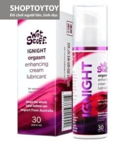 Gel bôi trơn tăng khoái cảm cho nữ Wet Stuff Ignight 30g se khít âm đạo