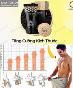 Gel bôi trơn tăng kích thước cao cấp - Titan Gold - Chai 50ml 7 gel boi tron tang kich thuoc cao cap titan gold chai 50ml 0