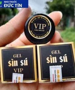 Gel bôi kéo dài thời gian SÌN SÚ VIP hộp 5g 6 gel sin su tay nguyen chong xuat tinh som keo dai thoi gian quan he 4 600x600 2