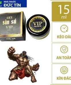 Gel bôi kéo dài thời gian SÌN SÚ VIP hộp 5g 8 gelssin4 1