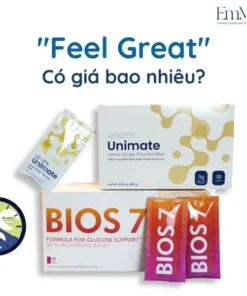 {FEEL GREAT} BIOS 7 VÀ UNIMATE CHANH GỪNG, BỘ ĐÔI SẢN PHẨM TĂNG TỐC ĐỐT MỠ, SỨC KHỎE TIÊU HÓA 8 giamca8 1