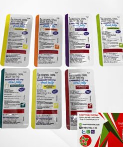 Thuốc Tăng Sinh Lý Nam Kamagra 100mg Dạng Thạch Trái Cây mĩ 7 vị - Hàng ấn Độ - Ảnh 3
