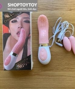 Lưỡi Liếm Am Đạo Đa chức Năng - Kết Hợp 2 Trứng Rung Cực Mạnh