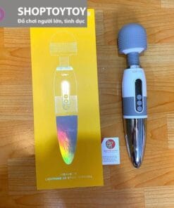 Máy Rung Tình Yêu Lightning AV Thế Hệ Thứ 2 Rung Nhiều Tần Số - Kết Hợp Toả Nhiệt 10 may rung lightning av the he thu 2 rung nhieu tan so ket hop toa nhiet 1