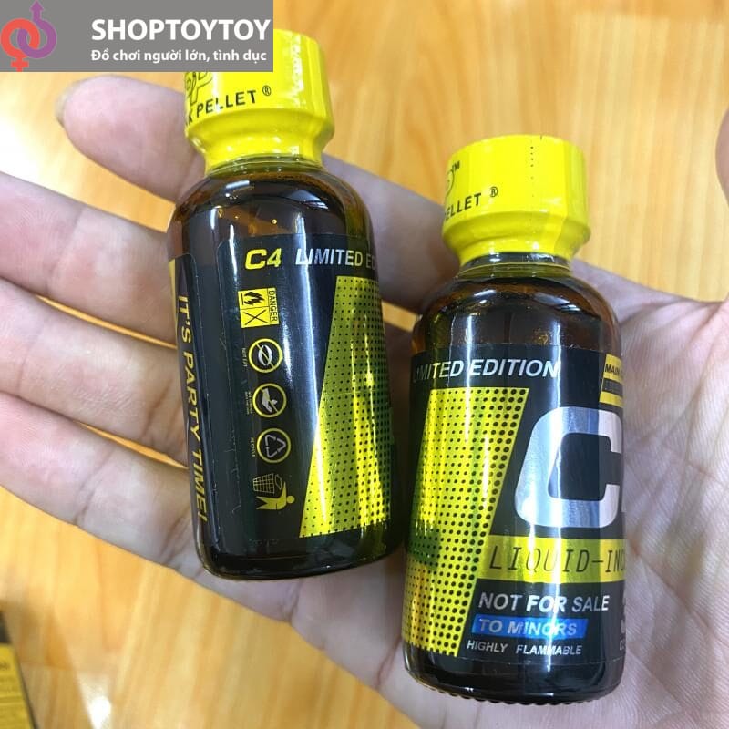 Popper C4 Vàng 30ml Chính Hãng Mỹ - Tăng Khoái Cảm Đỉnh Cao Cho Cả Top&Bot 4 Popper C4 Vàng 30ml Chính Hãng Mỹ - Tăng Khoái Cảm Đỉnh Cao Cho Cả Top&Bot - Ảnh 4