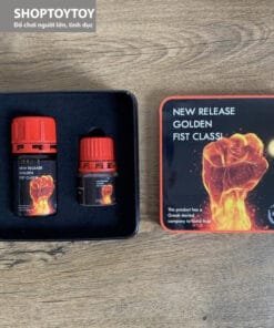 Set Hộp Combo Popper New Release Golden Fist Classic 60ml Dùng Cho T&B Tăng Hưng Phấn Mạnh Mẽ