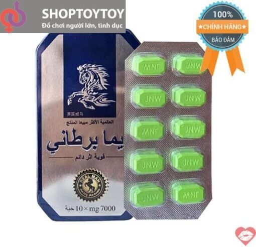 Ngựa Thái chính hãng thuốc cường dương kéo dài thời gian cho Nam hộp 10 viên