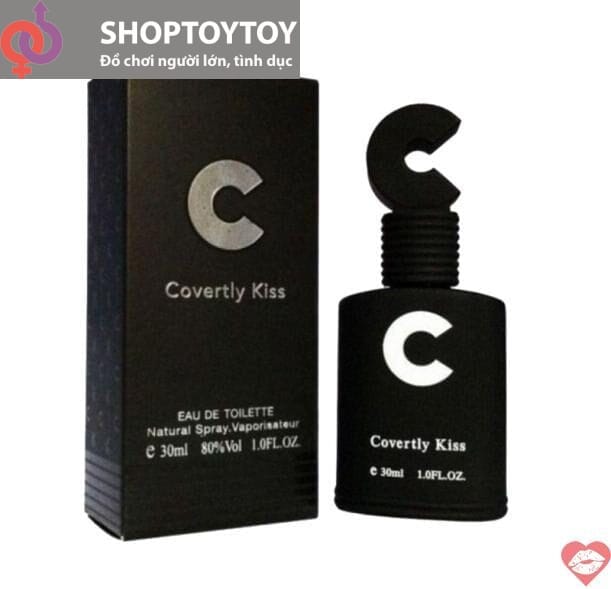 Nước hoa kích dục Nữ C Covertly Kiss cao cấp 1 Nước hoa kích dục Nữ C Covertly Kiss cao cấp