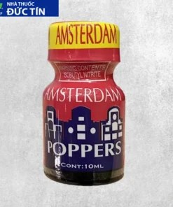 Popper Amsterdam red 10ml chính hãng Mỹ USA PWD cho Top Bot