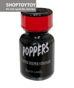 Popper Faster Deeper Stronger Black Label 10ml dành cho Top Bot chính hãng PWD Mỹ