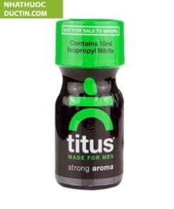 popper titus green 10ml aromas 1