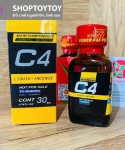 Poppers C4 Vàng 30ml Chai Vuông Chính Hãng PWD Mỹ Tăng Hưng Phấn Cho Top Bot - Ảnh 3