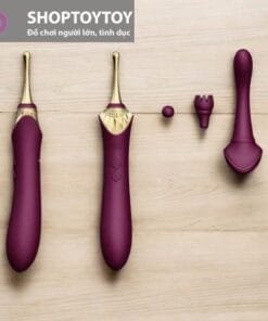 Que Kích Thích Điểm G - ZALO Queen Bess 2 | Đa Năng 4 Đầu Phụ