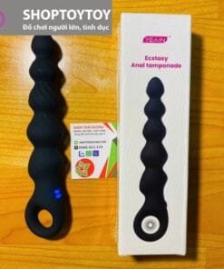 Que Rung Kích tHích Hậu Môn Anal Tamponade Dạng Xoán ốc 12 Chế Dộ Rung Mạnh
