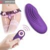 Trứng rung gắn quần lót điều khiển từ xa máy massage âm đạo hột le