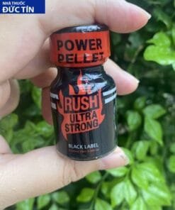 Popper Rush Ultra Strong Black Label 10ml chính hãng Mỹ poppers gay sex 9 rush ultra strong